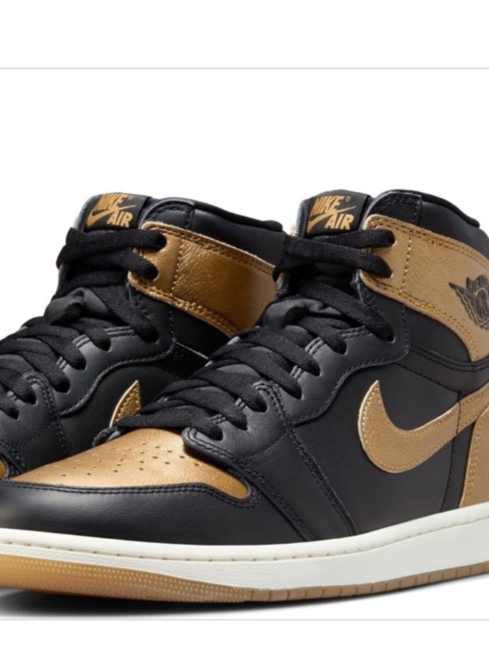 Jordan, Trainers, Male, Yellow, , AJ1 High OG SZ:10 1/2 UK, UK 9.5 NWT